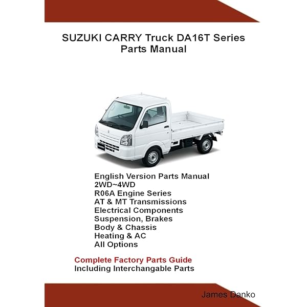 Suzuki Carry Truck Special Equipment Master Parts Manual DD51B